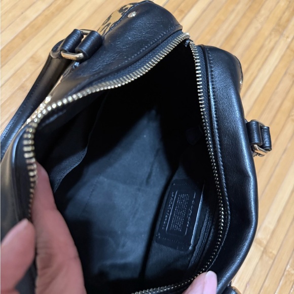 Coach Mini Bennet Satchel With Heart Leopard Print and Matching Wristlet - Picture 5 of 10